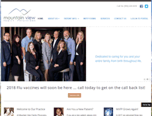 Tablet Screenshot of mountainviewfp.com